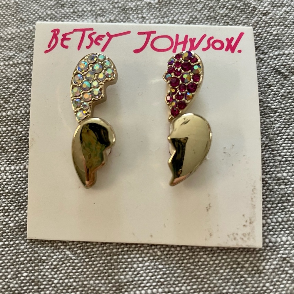 Betsey Johnson earrings